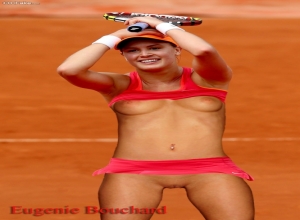 Fake : Eugenie Bouchard